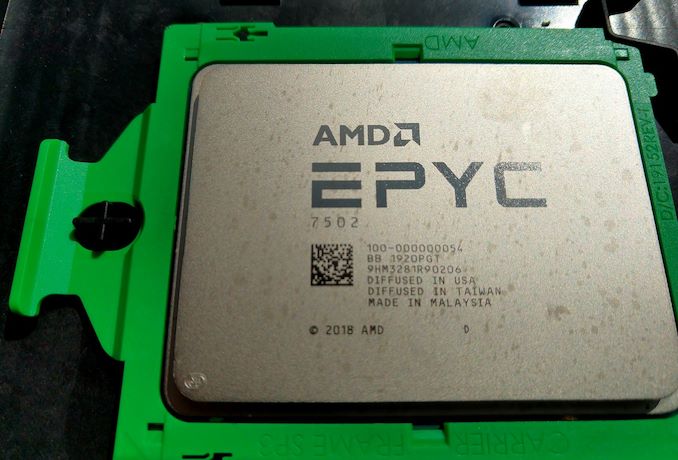 وحدة المعالجة المركزية (AMD) الجديدة بقوة 280 واط ، 64 وحدة المعالجة المركزية روما: EPYC 7H12