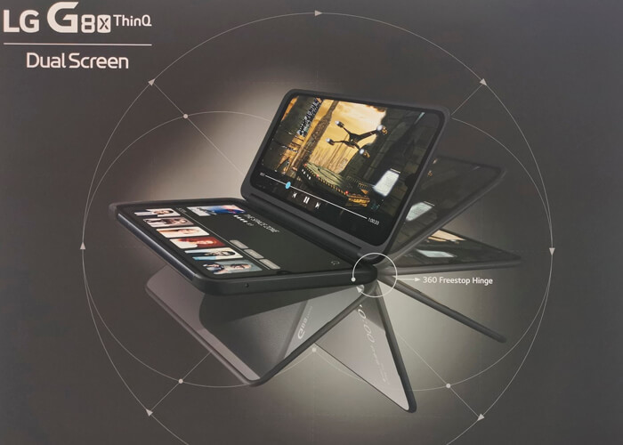 El LG G8X ThinQ se muestra antes de tiempo con su doble pantalla