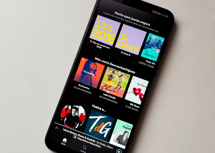 Spotify añade una gran novedad en Android 10: línea de tiempo