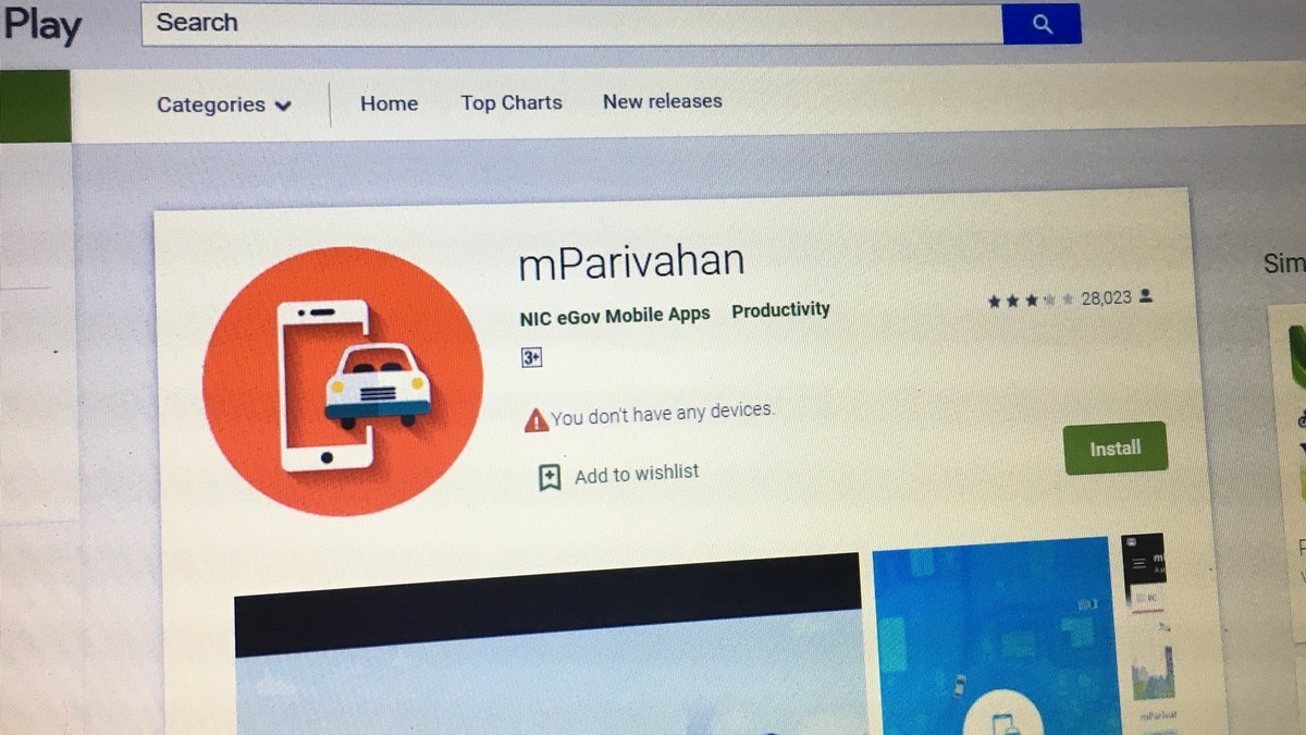 Motorists Can Show Documents on DigiLocker, mParivahan App to Avoid Hefty Penalties