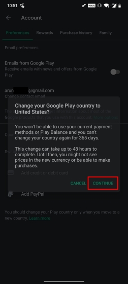 قم بتثبيت تطبيقات Android غير المتوفرة في بلدك