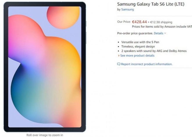 سامسونج Galaxy تم إطلاق Tab S6 Lite بشكل أساسي من قبل Amazon ألمانيا؛ الطلب المسبق والسعر الآن لأعلى 1