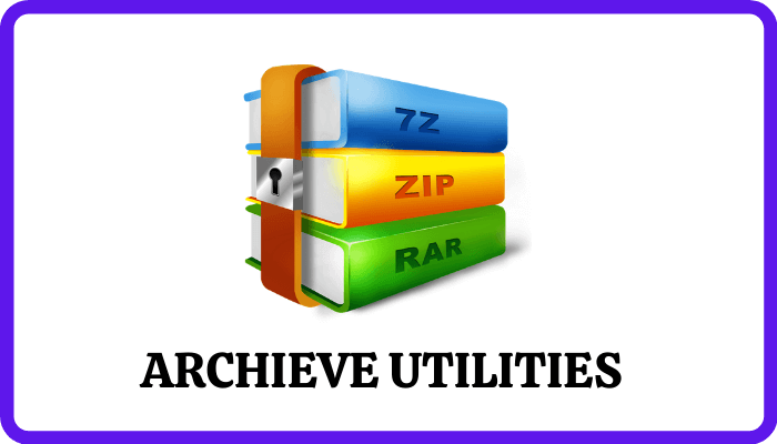 Archieve Utilities - أفضل المرافق لـ Windows