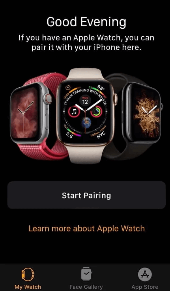 إقران Apple Watch مع iPhone