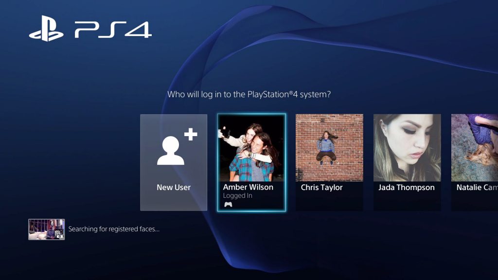 حدد خيار مستخدم جديد على PlayStation