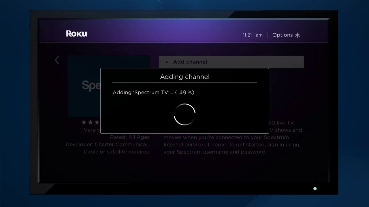 كيفية دفق تطبيق Spectrum على تلفزيون LG الذكي 3