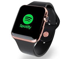 Spotify قيد التشغيل Apple Watch
