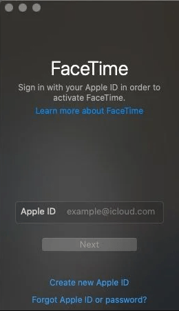 Apple  معرف تسجيل الدخول - كيفية استخدام FaceTime على نظام Mac