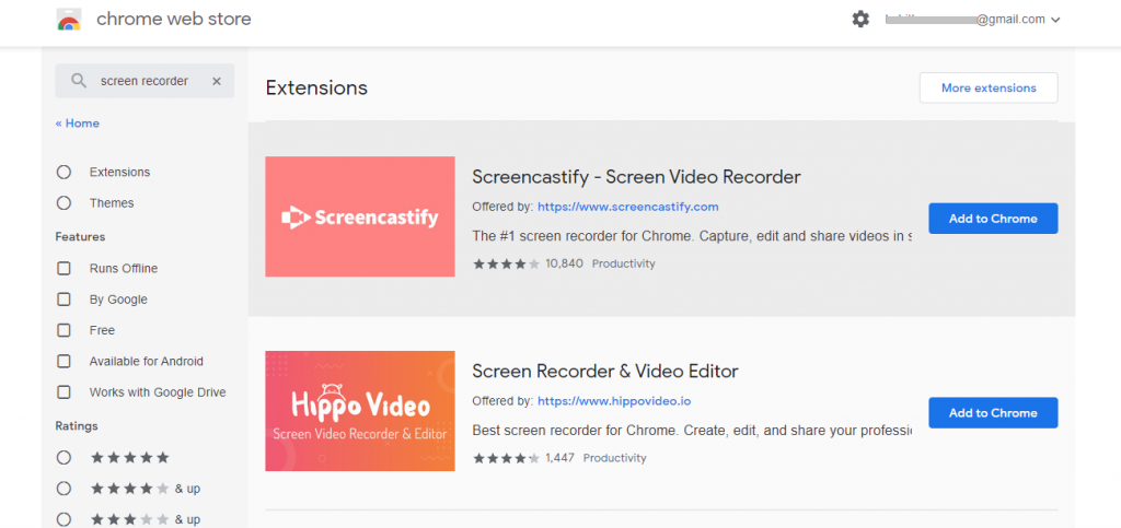 انقر فوق إضافة إلى زر Chrome-How to Screen Record on Chromebook