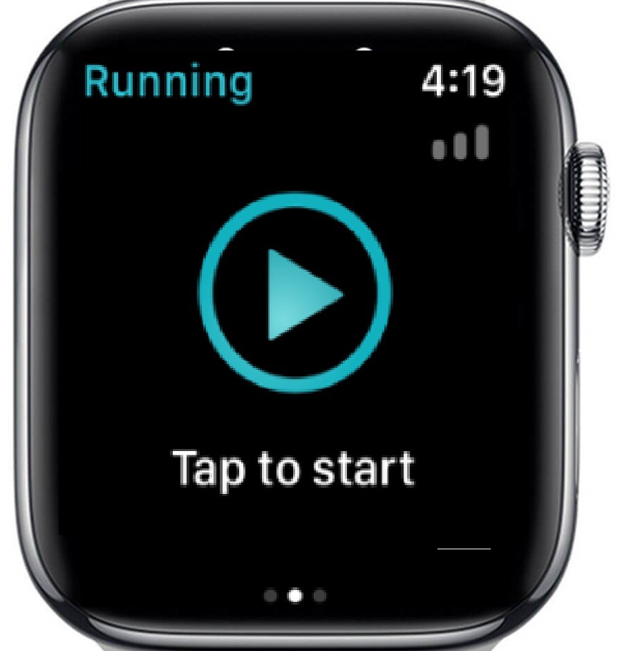 تشغيل Runkeeper Apple Watch