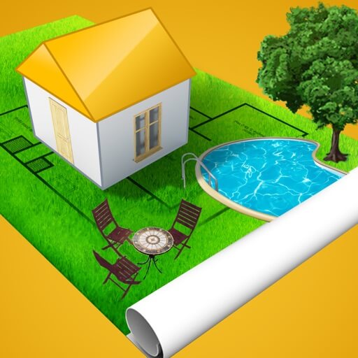 Home Design 3D Outdoor Garden - تطبيقات التصميم الداخلي لأجهزة ipad