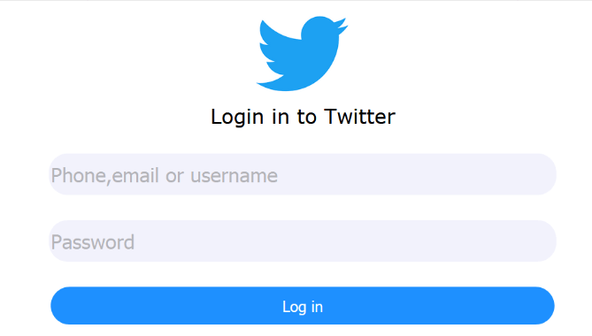 تسجيل الدخول إلى Twitter