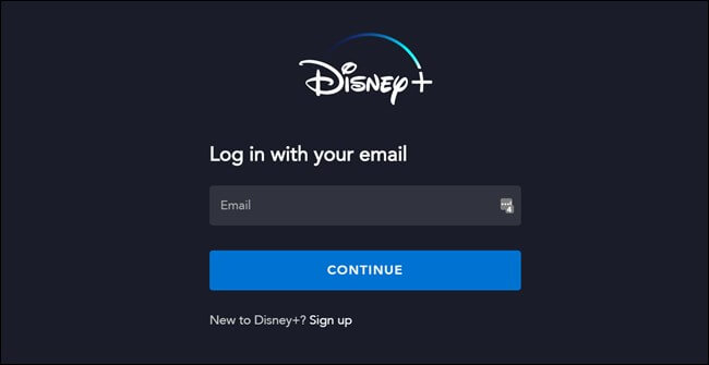 تسجيل الدخول إلى Disney Plus