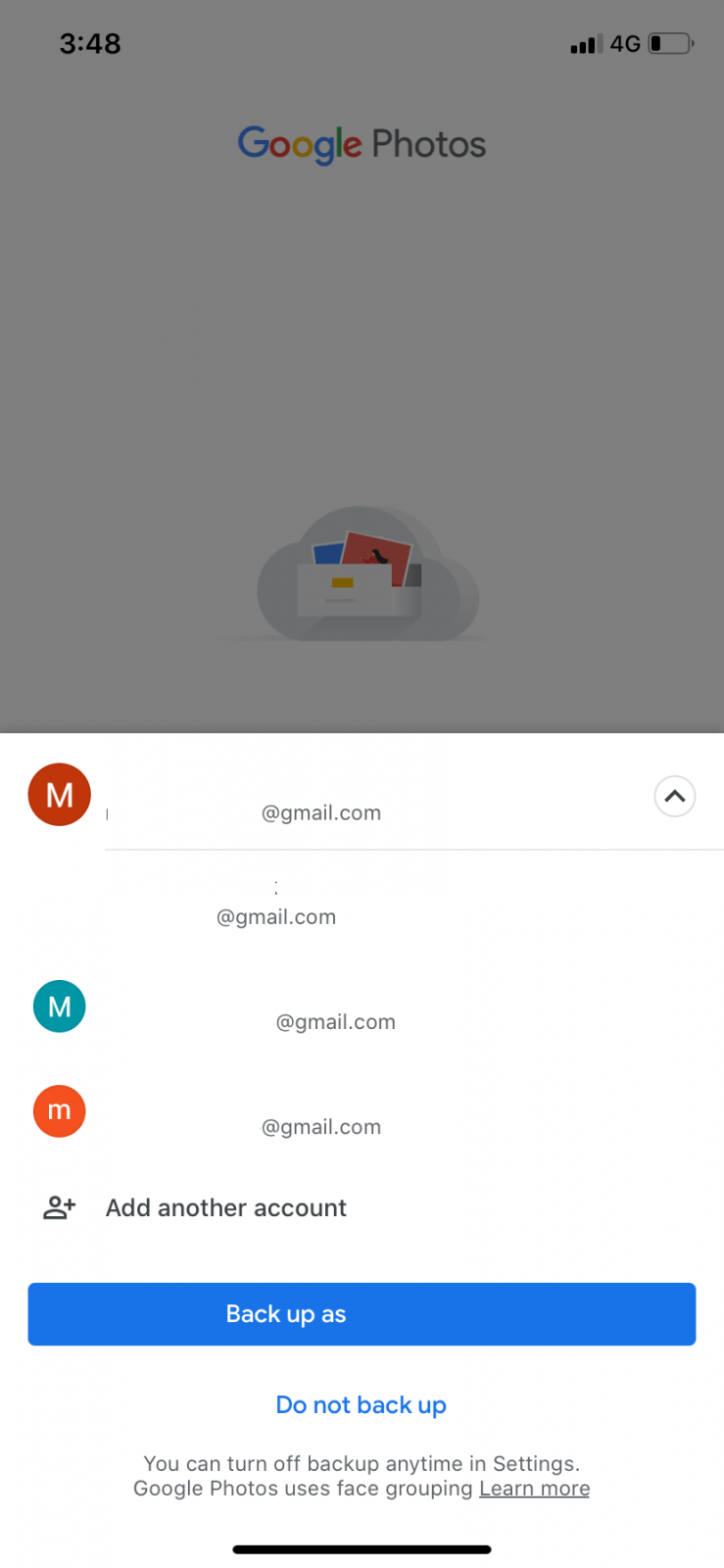 حساب Gmail