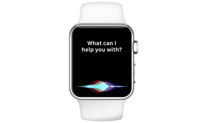تشغيل Siri Apple Watch