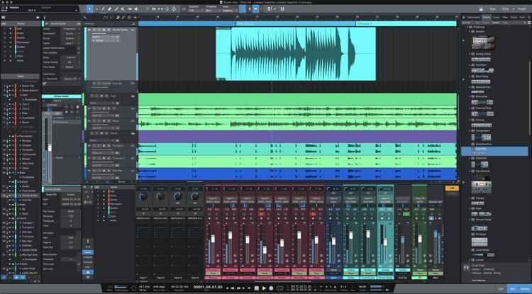 PreSonus Studio One - أفضل منصة عمل صوتية لـ Windows