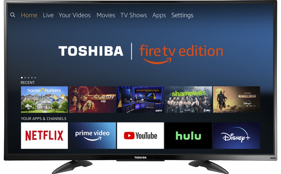Amazon  Prime على تلفزيون Toshiba الذكي