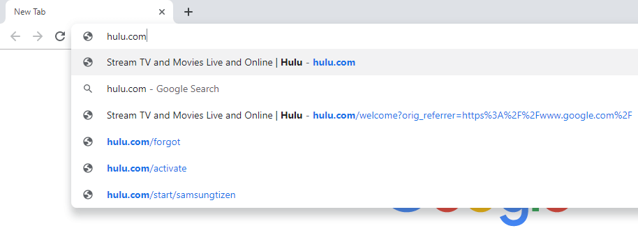 Hulu على Chromecast