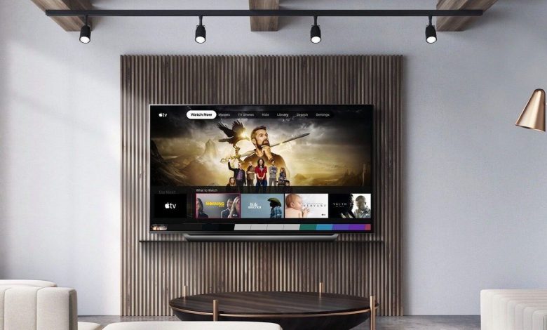 تلفزيون LG مع Apple تطبيق التلفزيون