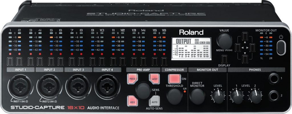 Roland STUDIO-CAPTURE - أفضل واجهة صوتية لنظام التشغيل Mac