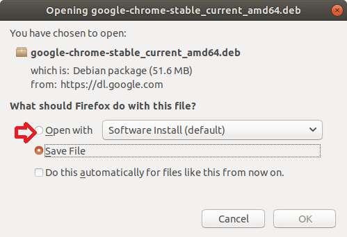 Google Chrome sur Ubuntu