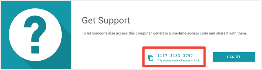 رمز الوصول إلى سطح المكتب البعيد من Chrome