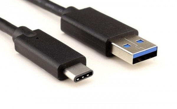منفذ USB-c.