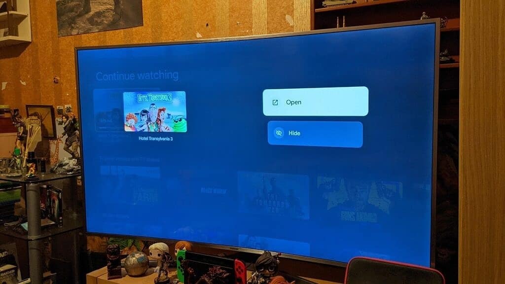 تكوين تطبيق Google TV