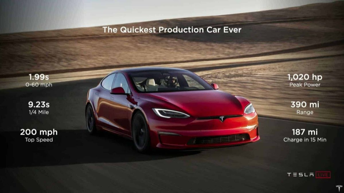 Tesla Model S Plaid vs Porsche Taycan Turbo S ، شاهد الفرق!