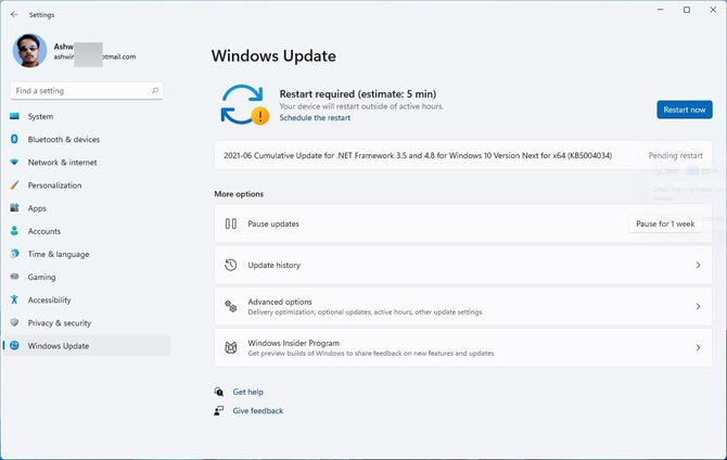 Windows  سيخبرك 11 الآن بالوقت الذي سيستغرقه تثبيت التحديثات