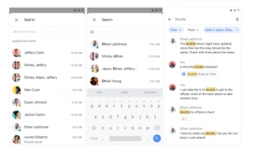 تسهل Google Chat البحث عن الرسائل في التحديث الجديد 4