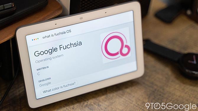 أطلقت Google نظام Fuchsia OS ، نظام التشغيل الجديد لـ Nest Hub 2