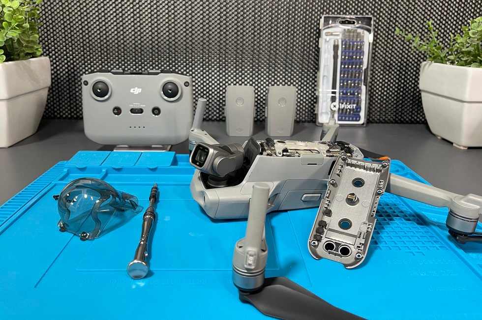 تم إصلاح DJI Air 2S Drone BROKEN - راجع العملية والأسئلة والاختبارات 3