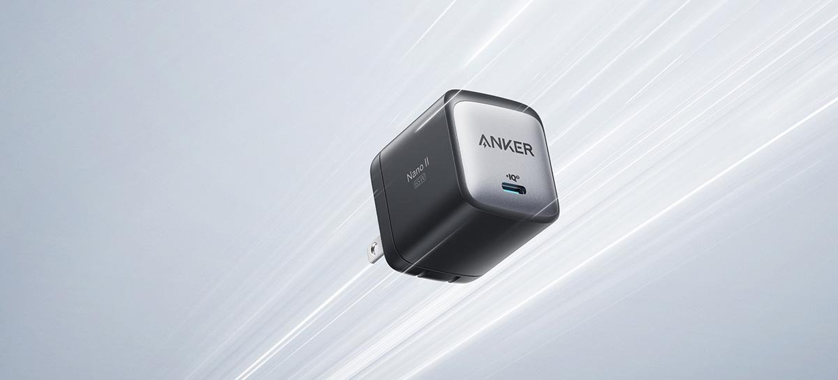 Anker lança segunda geração de carregadores GaN menores e mais eficientes
