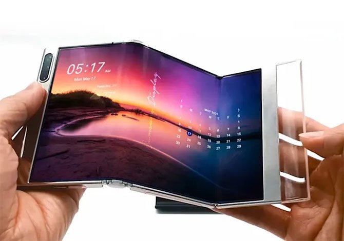 تعرض Samsung شاشات جديدة مرنة وقابلة للطي في الحدث 2