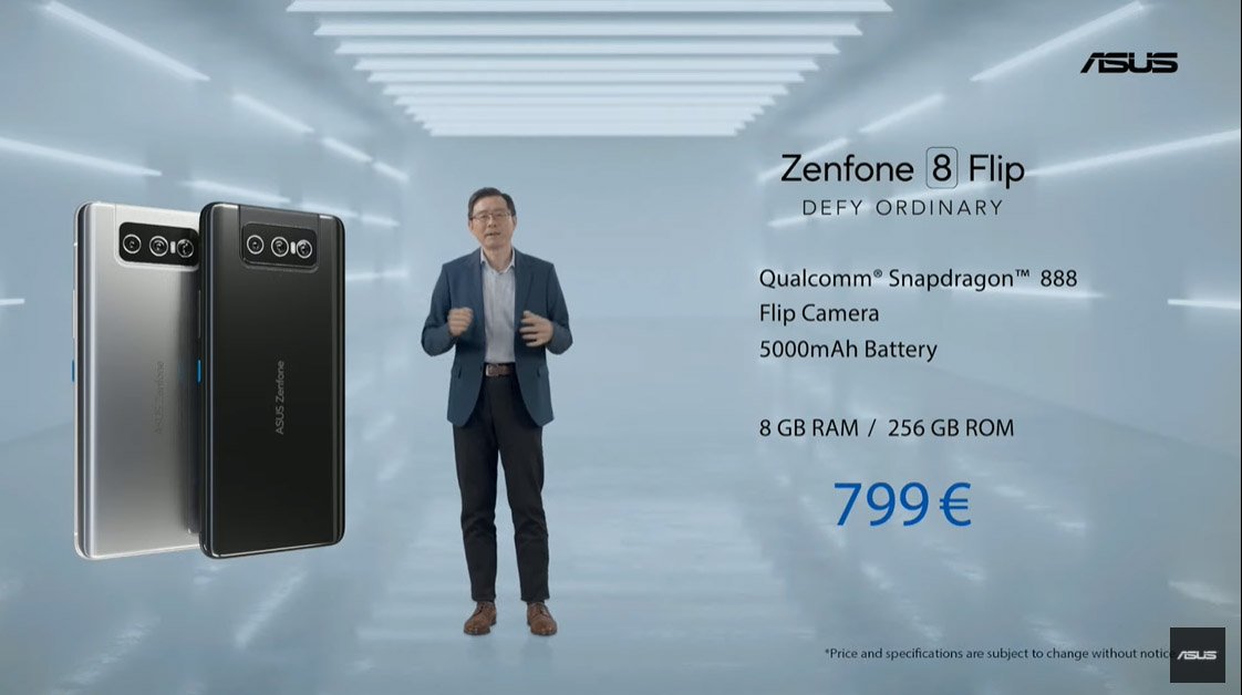 تعلن ASUS عن سلسلة ZenFone 8 الجديدة: شاشة أصغر ، وكاميرا انعكاس ، والمزيد من القوة! 10