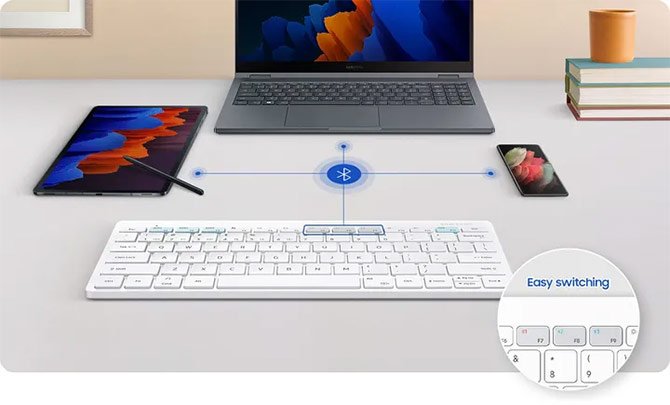 تطلق Samsung "بتكتم" لوحة مفاتيح لاسلكية للاستخدام مع DeX 3