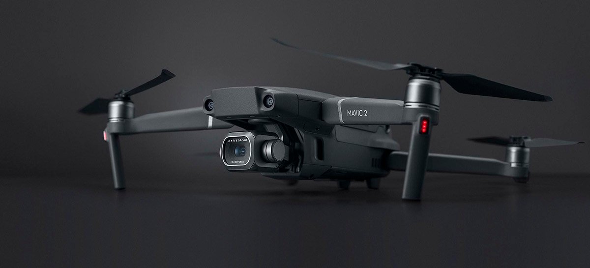 Drone DJI Mavic 2 a 100km/h colide com carro - veja vídeo do que acontece
