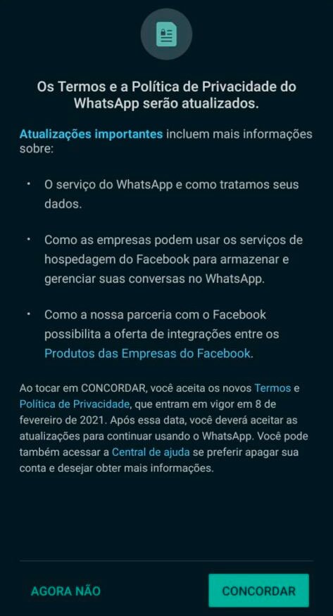 تعرف على ما يمكن إرسال بيانات WhatsApp إليه Facebook 2