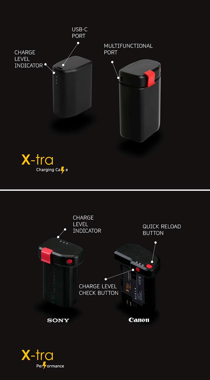 تعد بطارية X-tra الخاصة بكاميرات DLSR والكاميرات عديمة المرآة بمضاعفة السعة 4