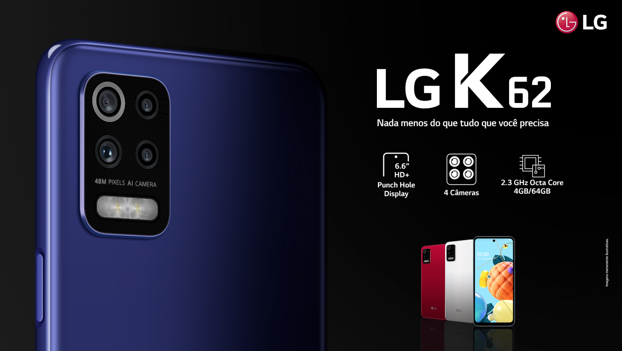 إل جي تطلق جديد smartphones K52 و K62 و K62 + بتشطيبات جديدة تبدأ من 1499 ريالاً برازيليًا 3