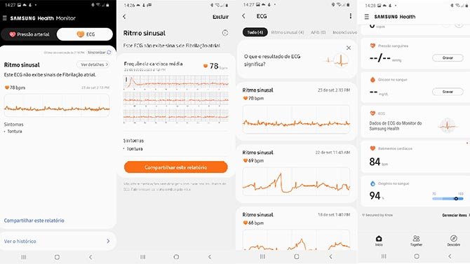 أطلقت Samsung تطبيق Health Monitor ، وهو تطبيق يقيس ضغط الدم ويقوم بإجراء تخطيط القلب الكهربائي 6