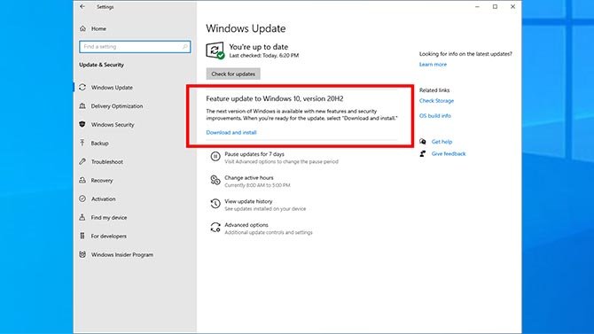 الإصدار النهائي لتحديث أكتوبر من Windows تم إصدار 10 إلى المطلعين 2