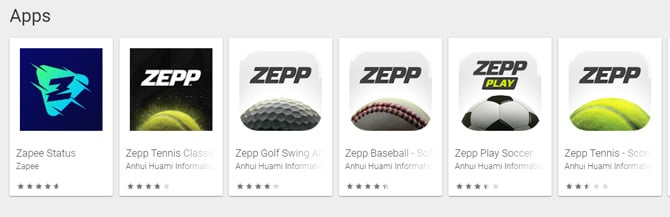 حصل تطبيق Amazfit على اسم وشعار جديدين على متجر Play ، أعيدت تسميته Zepp 3