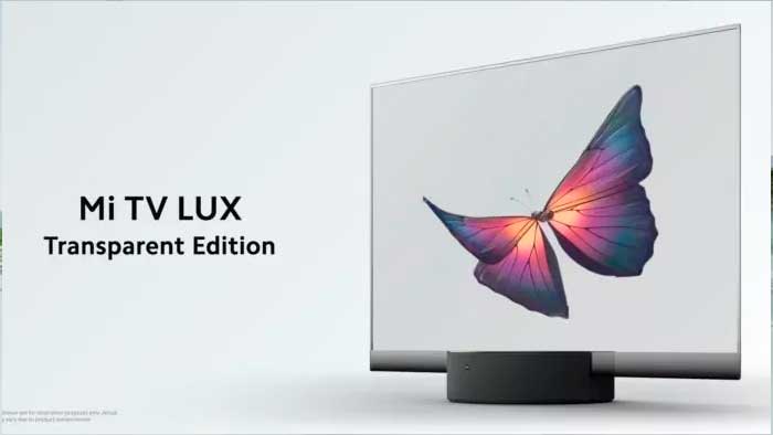 أعلنت شركة Xiaomi عن إصدار تذكاري شفاف من Mi TV LUX 65 " 2