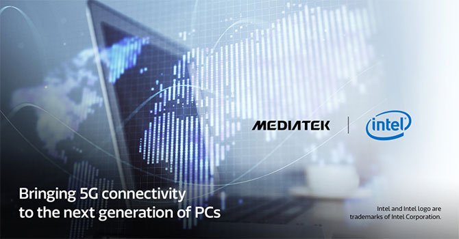 وصلت MediaTek و Intel إلى علامة فارقة لتقديم 5G على أجهزة الكمبيوتر 2