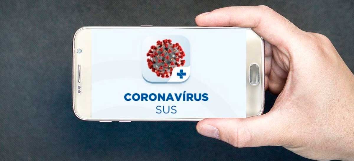 App Coronavírus-SUS vai enviar notificação quando um novo caso próximo for registrado
