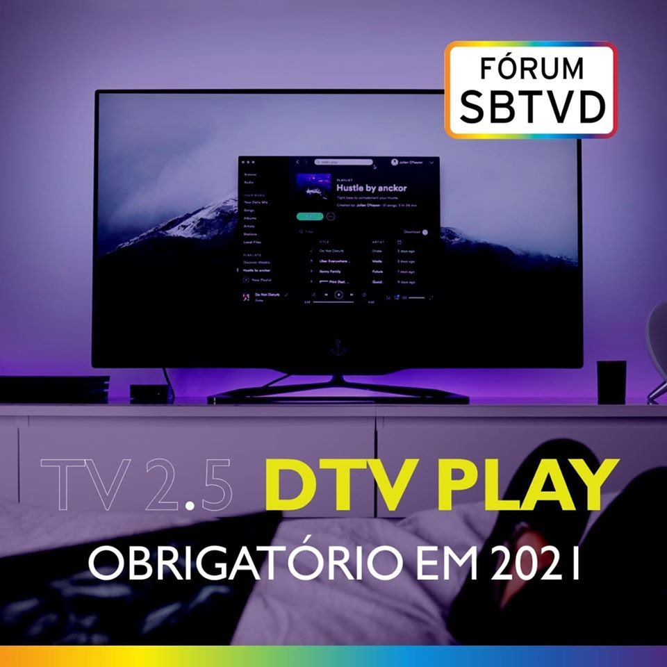تقرر الحكومة أن أجهزة التلفزيون البرازيلية لديها DTV Play اعتبارًا من عام 2021 2