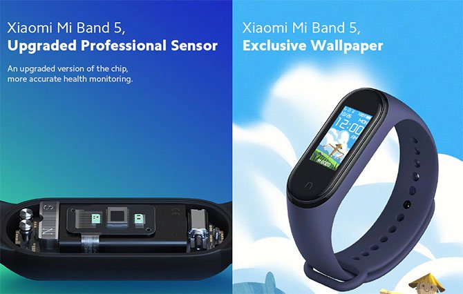 Xiaomi Mi Band 5 في النسخة العالمية للبيع على المواقع الصينية من 38 دولارًا 2