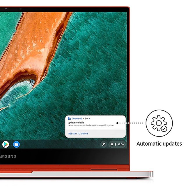 سامسونج Galaxy يتوفر الآن جهاز Chromebook بشاشة AMOLED ودقة 4K